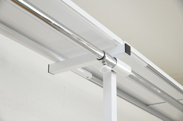 画像14: 突っ張り ツッパリ クローゼット ハンガーラック (奥行30cm)  ロータイプ スーパーワイド カラー3色 【奥行30cm】【幅140〜250cm】【高さ185〜245cm】/ 収納 ラック 棚 クローゼット収納ラック 収納棚 ハンガーラック 収納ケース ワードローブ  吊り下げ収納 大容量 木製 オープンラック スリムラック 北欧 押入れ 引き出し 押入れ