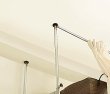画像7: 突っ張り ツッパリ クローゼット ハンガーラック スーパーワイド【奥行53cm】【幅260〜340cm】【高さ207〜265cm】 / 収納 ラック 棚 クローゼット収納ラック 収納棚 ハンガーラック 収納ケース ワードローブ  吊り下げ収納 大容量 木製 オープンラック スリムラック 北欧 押入れ 引き出し 押入れ (7)